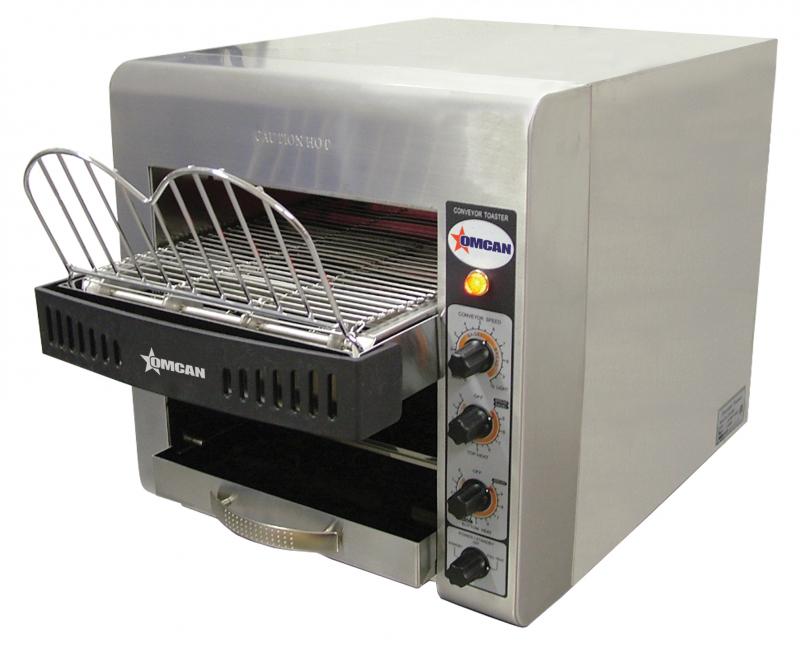 Stainless Steel Countertop Conveyor Toaster with 10″ Belt – 1800 W, 120 V