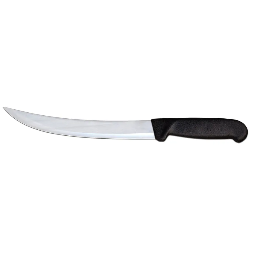 8″ Breaking Knife with Black Polypropylene Handle
