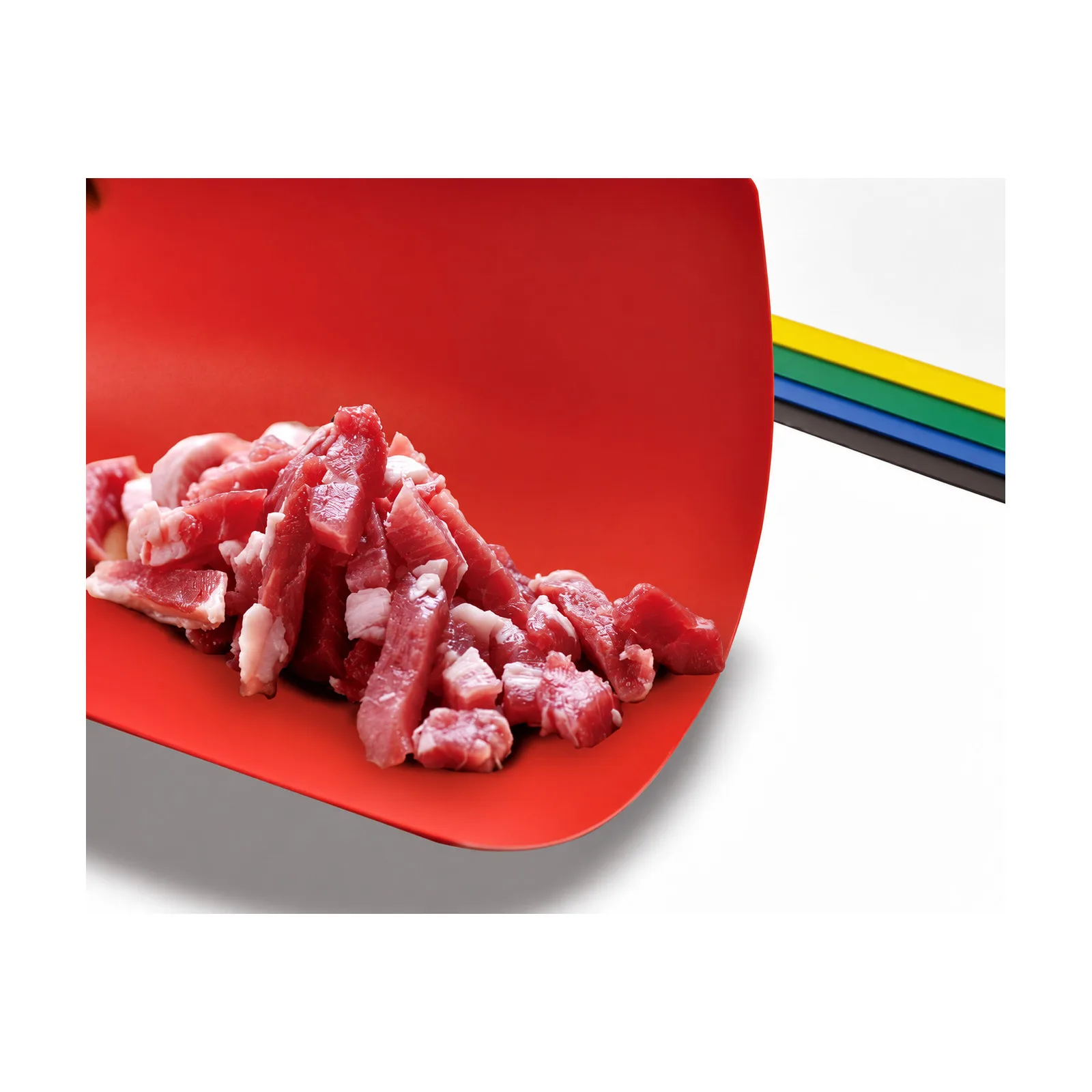 15″ x 20″ x 1/16″ Set of 6 Pre-Cut Color-Coded Polypropylene Flexible Cutting Boards