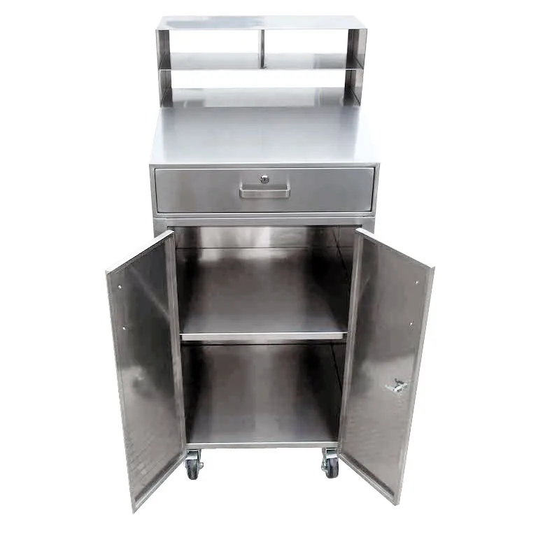 24″ Stainless Steel Mobile Receiving Desk