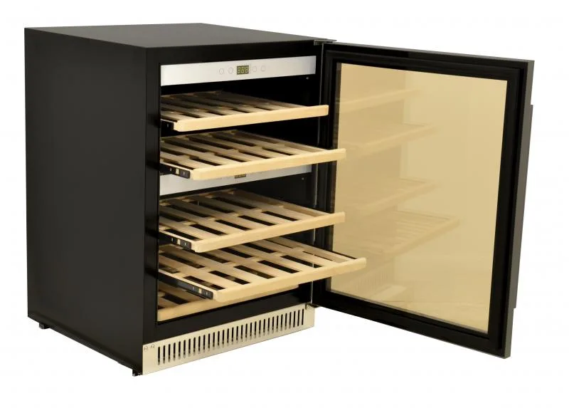 Vinovero 24″ Dual Zone Wine Cooler with 40 Bottle Capacity and Stainless Steel Door