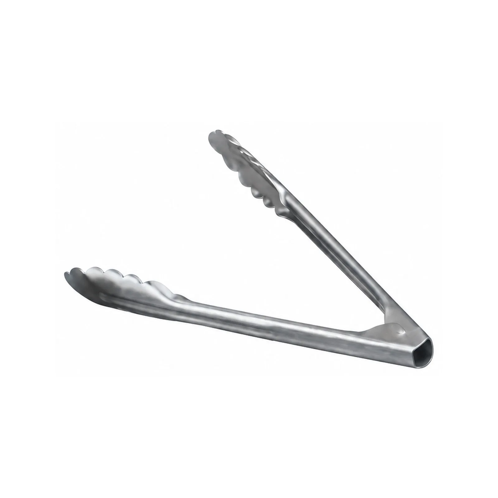 9″ Stainless Steel Coiled Spring Utility Tongs – Medium-Weight