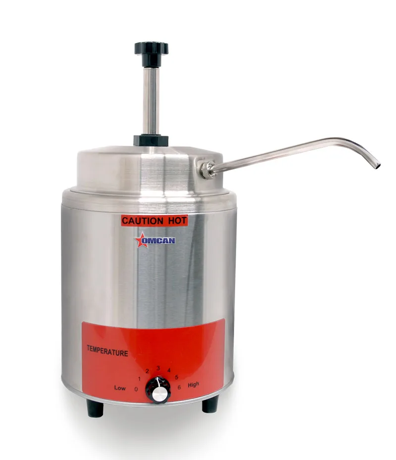 Countertop Stainless Steel Food Warmer with 3.5 qt capacity with Pump and Spout