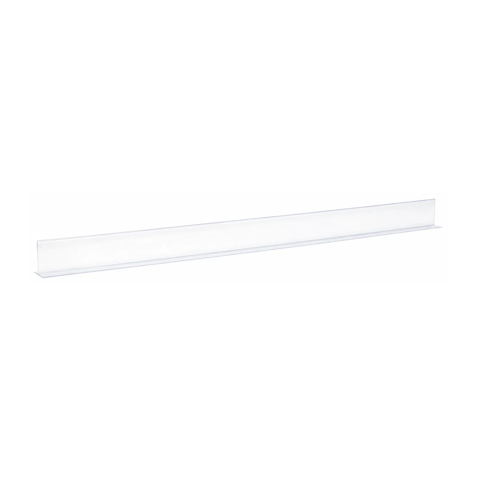 2″ x 30″ Clear Divider with Clear Beading