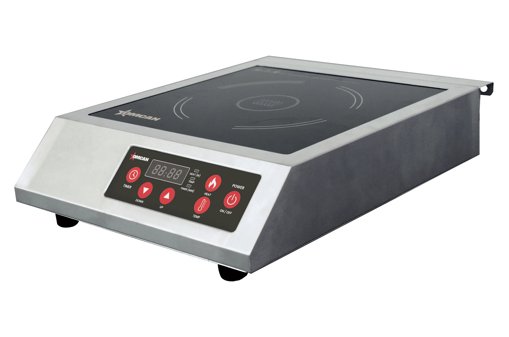 1.8 kW Stainless Steel Commercial Countertop Induction Cooker