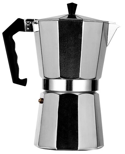 Aluminum Alloy Stove Top Espresso Maker (6 Cups)