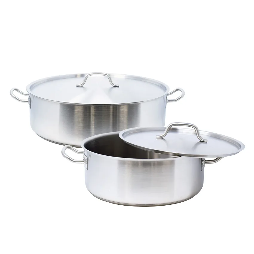 Stainless Steel Brazier Pans