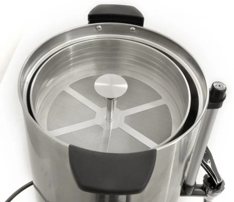 9.6 L / 2.53 Gallon Stainless Steel Coffee Percolator – 65 cups per hour