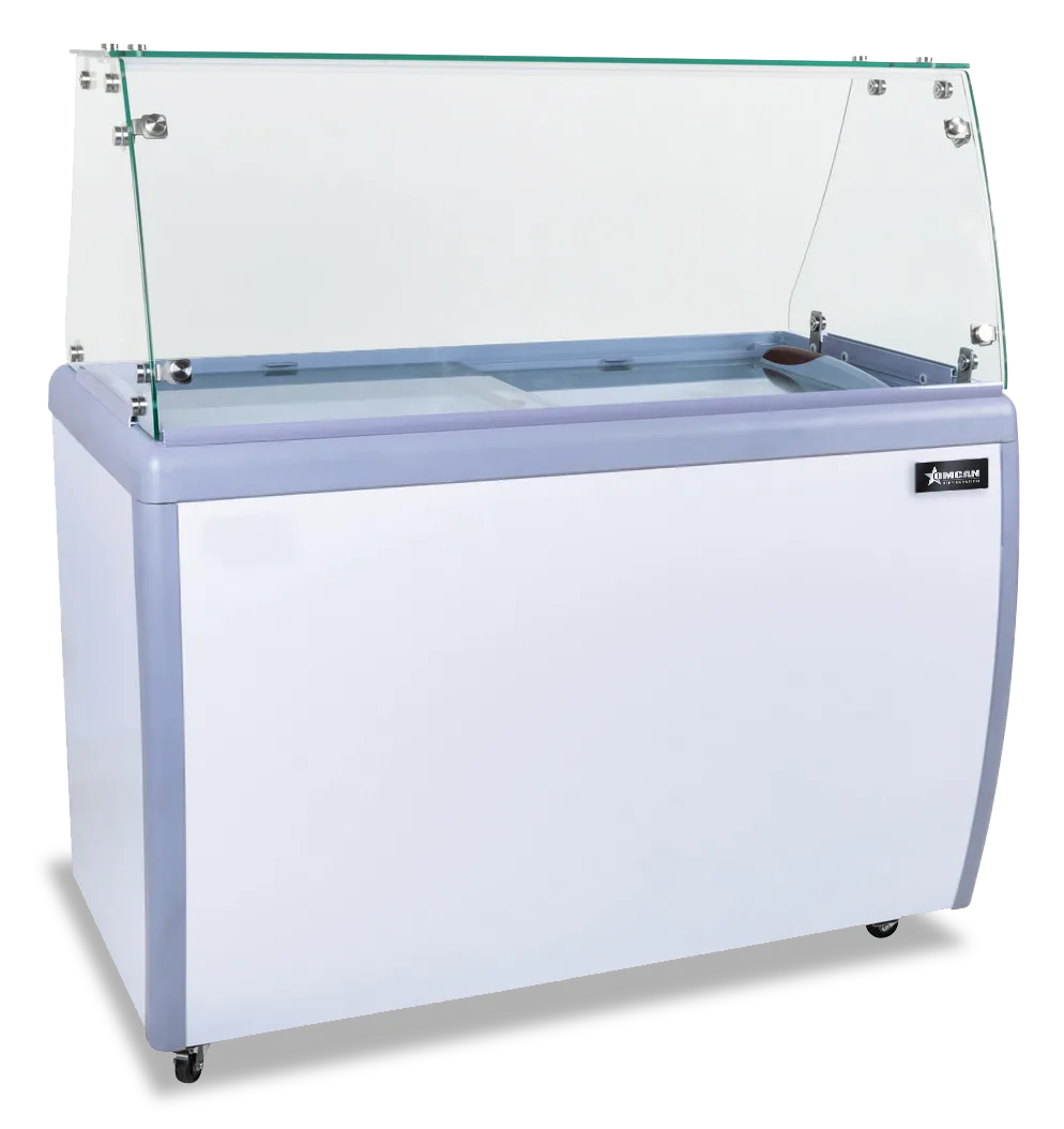 50″ 8+6 Tubs Capacity Ice Cream Dipping Freezer (WITHOUT SNEEZE GUARD)