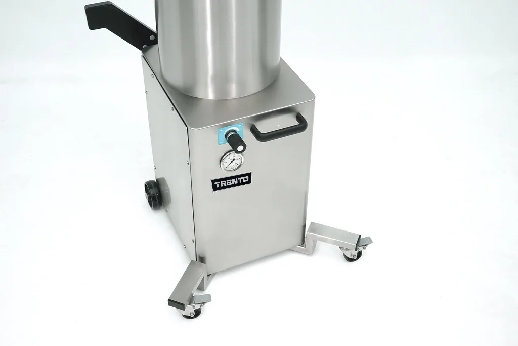 Talsa F50S 95 lb (43 kg) Hydraulic Piston Sausage Stuffer Stainless Steel | Trento – 220V, 1 Phase, 1800W (2.5 HP)