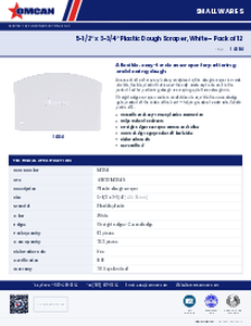 Specsheet