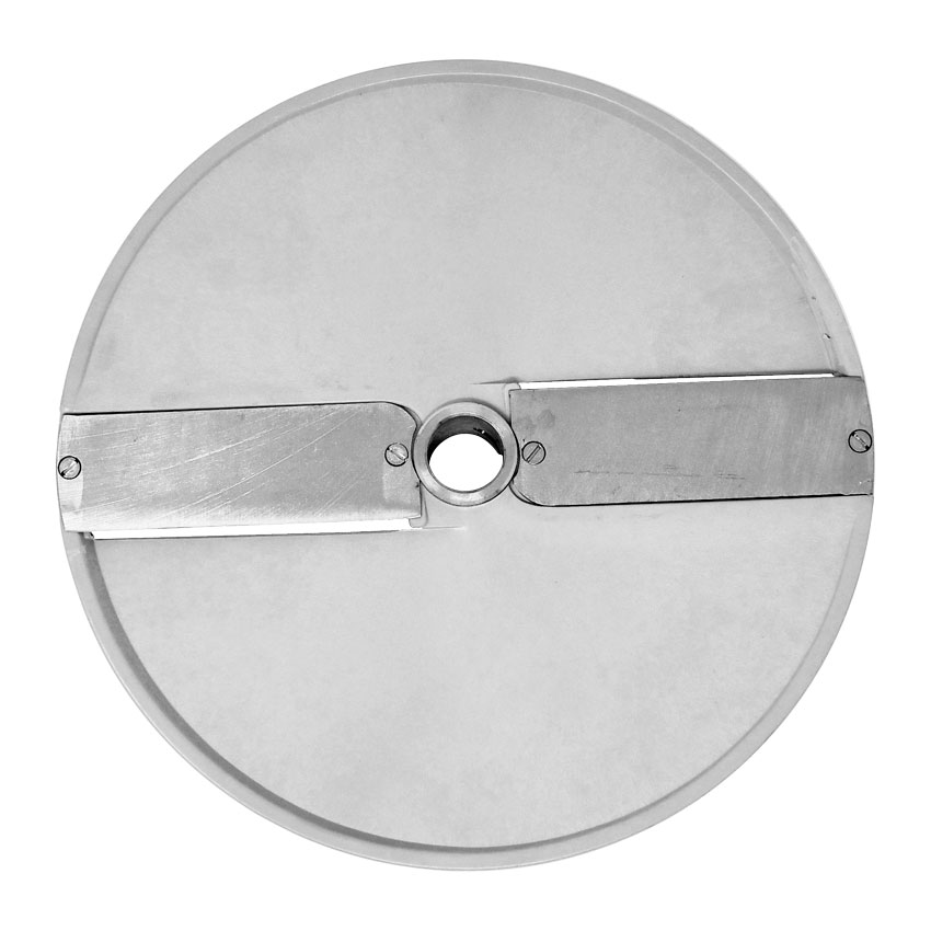 Straight Slicing Disc: 2-Blade  4 mm for item 10835, 10927 and 19476 Food Processors