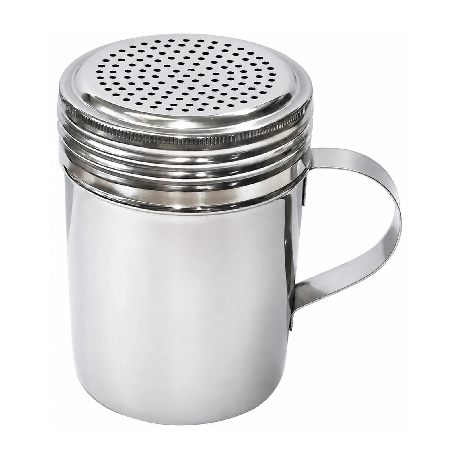 10 oz Stainless Steel Dredger with Handle