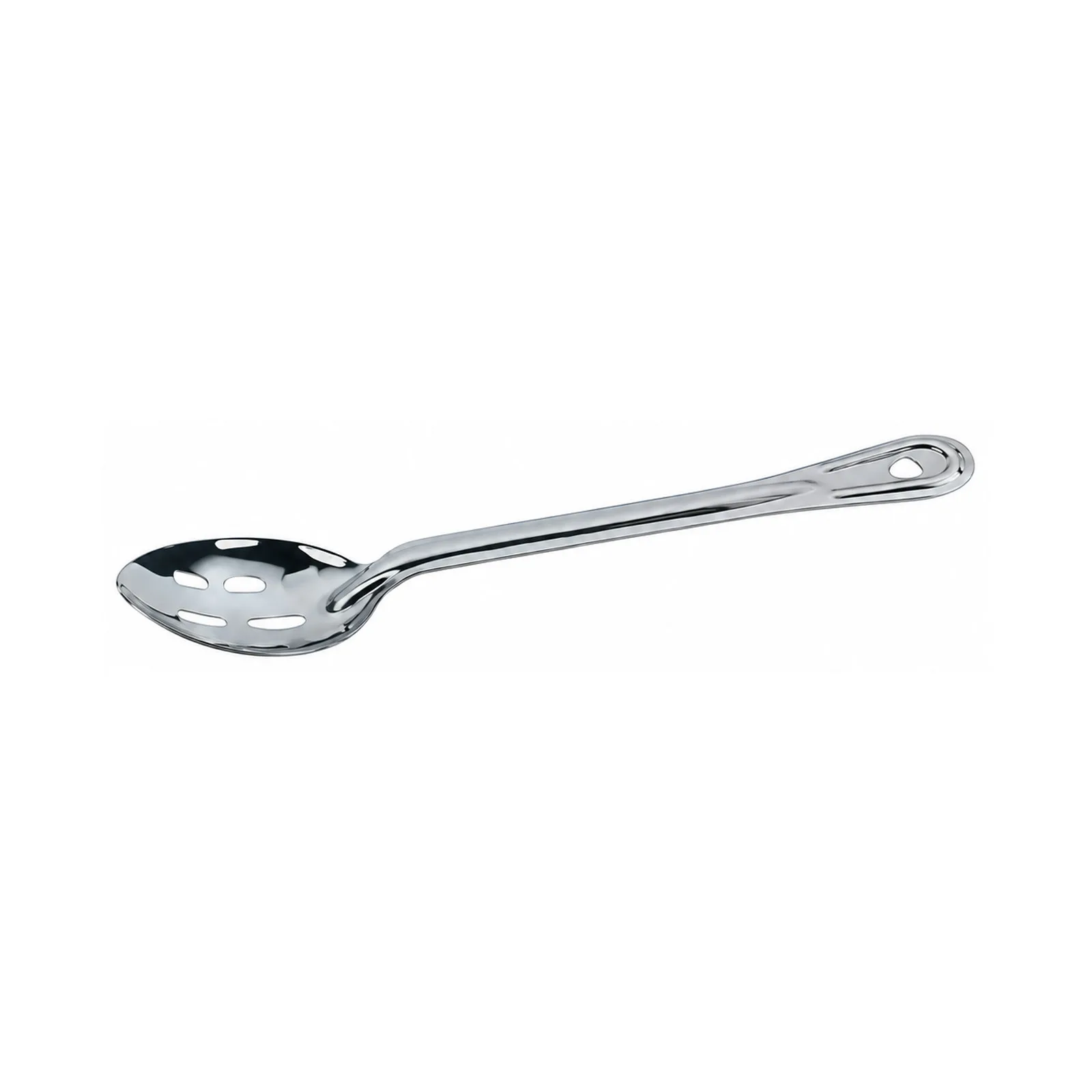 15″ Heavy-Duty Stainless Steel Slotted Basting Spoon