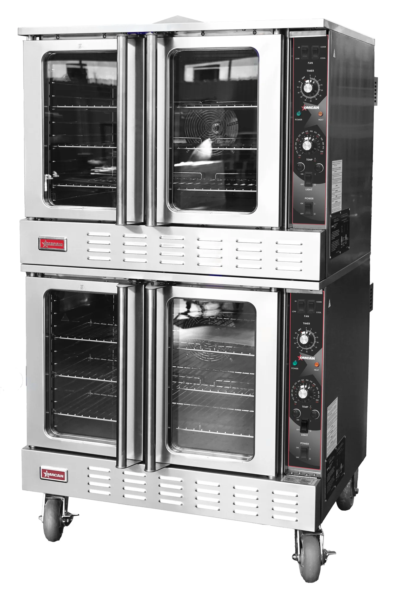 38″ Floor Model Electric Convection Oven Double Chamber