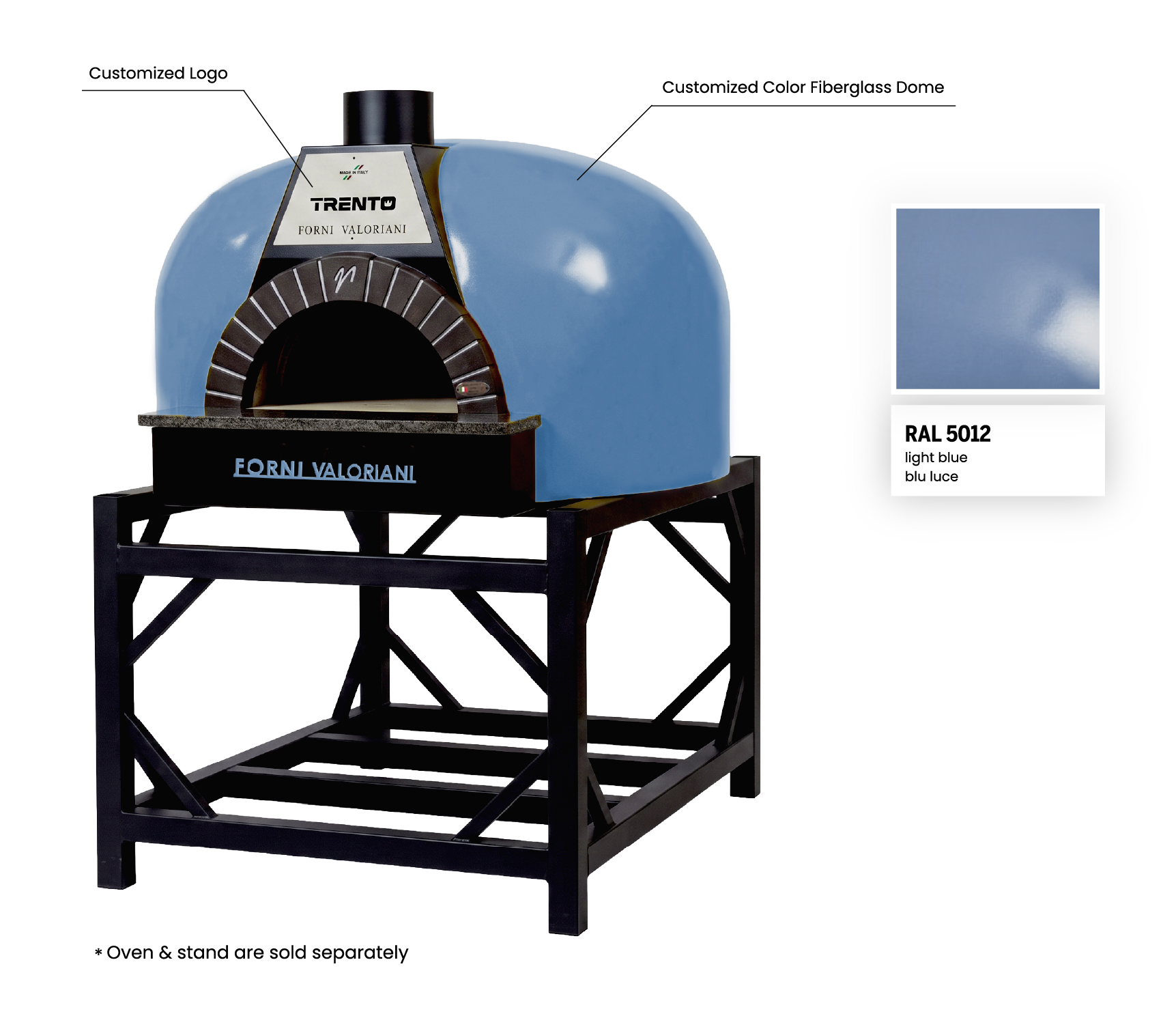 Valoriani Fiberglass Customization For Igloo 120 / Igloo 140 / Rotativo 120