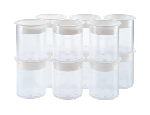 Pacojet Transparent Synthetic Pacotizing Beaker with Lids – Set of 12