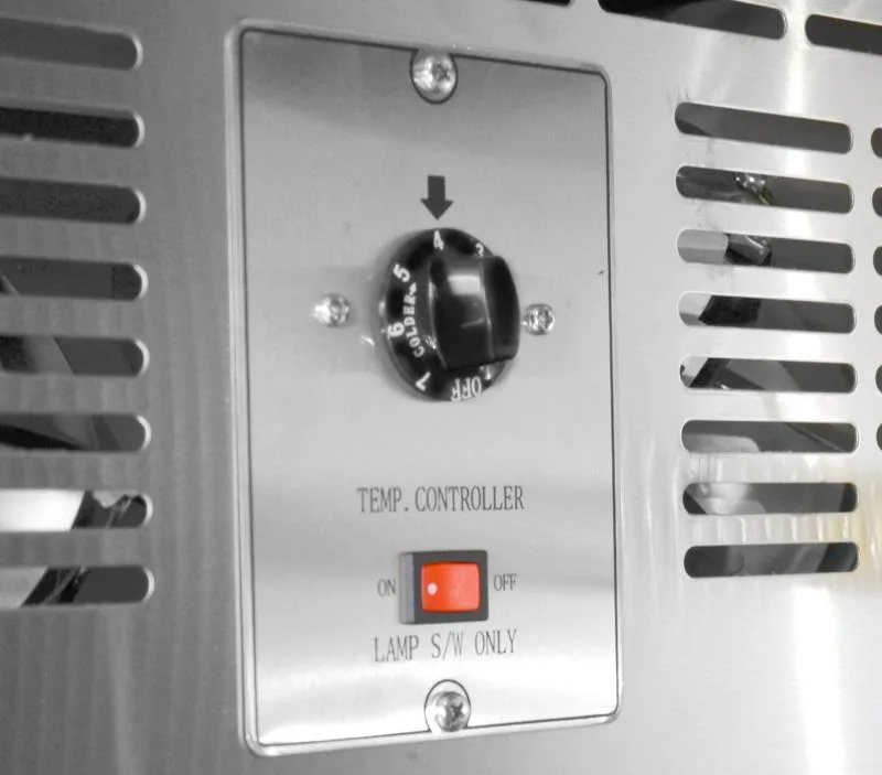 70″ Two (2) Door Kegerator / Beer Dispenser with Two Double Tap Towers, 28″ Depth, 23 cu. ft. (660 L)