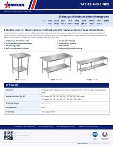 Specsheet