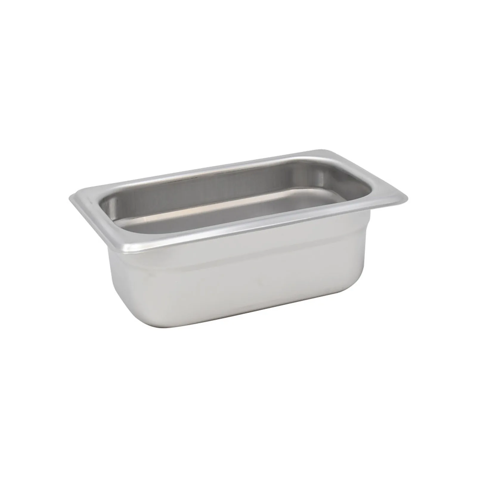 GN 1/9 Ninth-Size Anti-Jam Stainless Steel Steam Table Pan – 2.5″ Deep