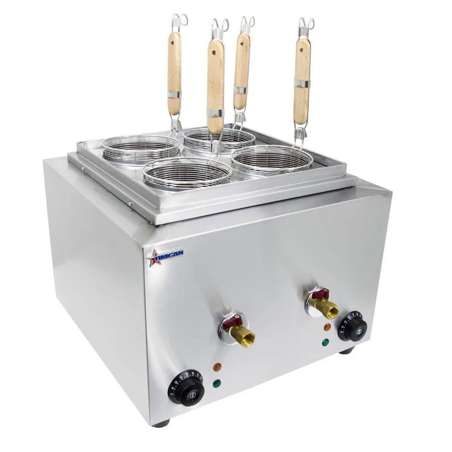 2 x 1.5 Gallon (2 x 6 L) Electric Countertop Pasta Cooker (120 V)