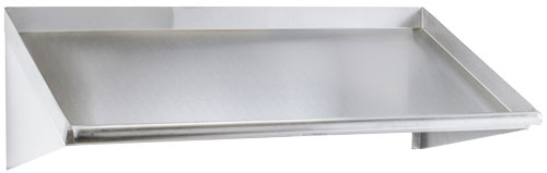 72 inch Stainless Steel Slant Rack Shelf