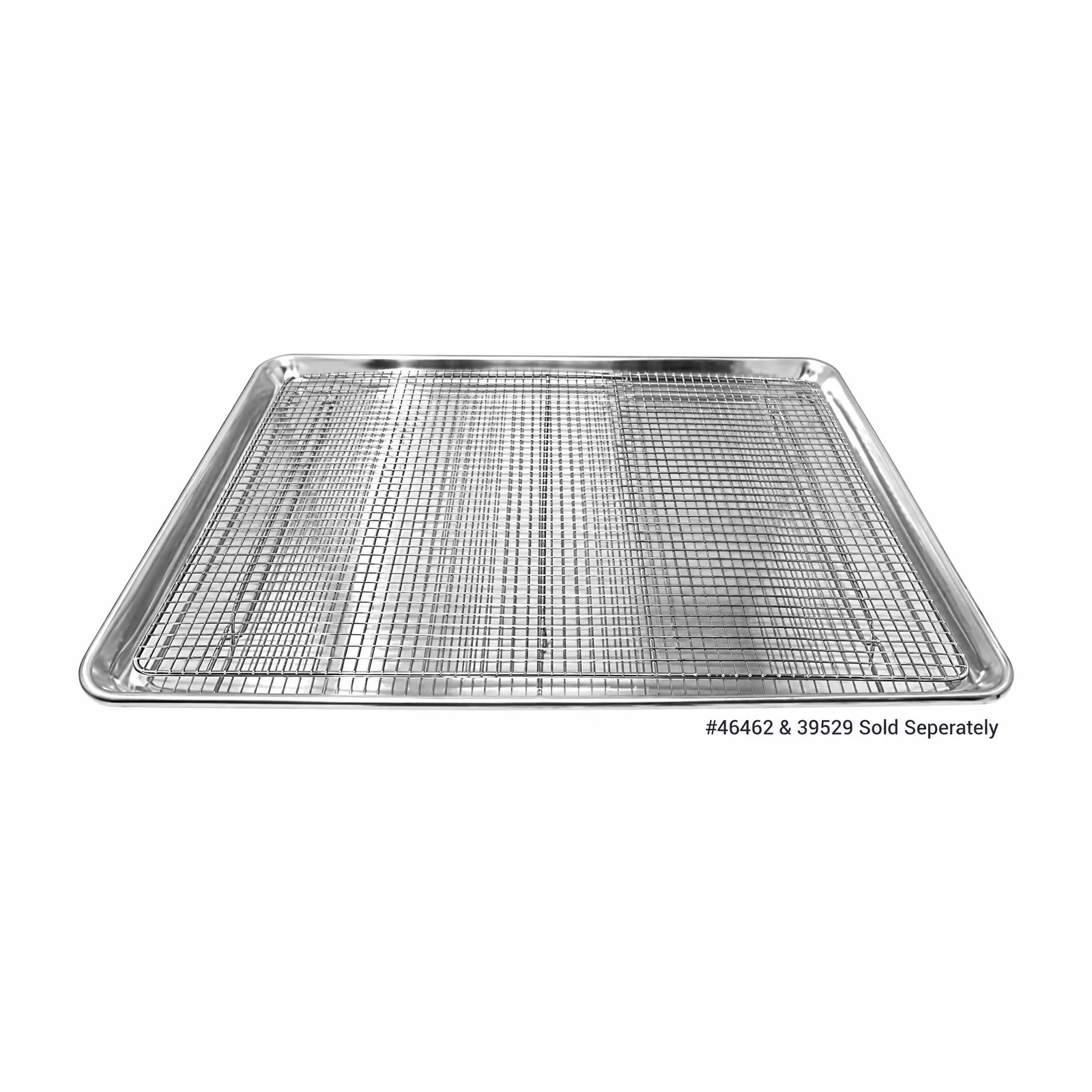 18″ x 26″ Full Size Aluminum Bun Pan Baking Tray 18 Gauge