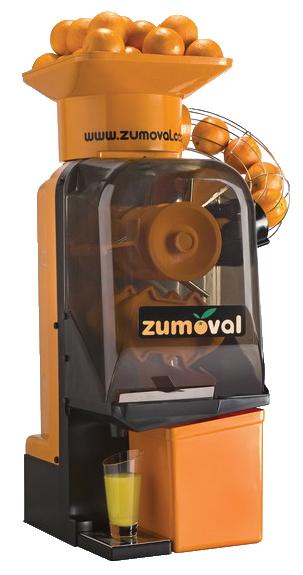 Zumoval Minimatic Juice Extractor with Automatic Feeder, Automatic Shower and Self Tap, 15 Oranges per Minute | Trento