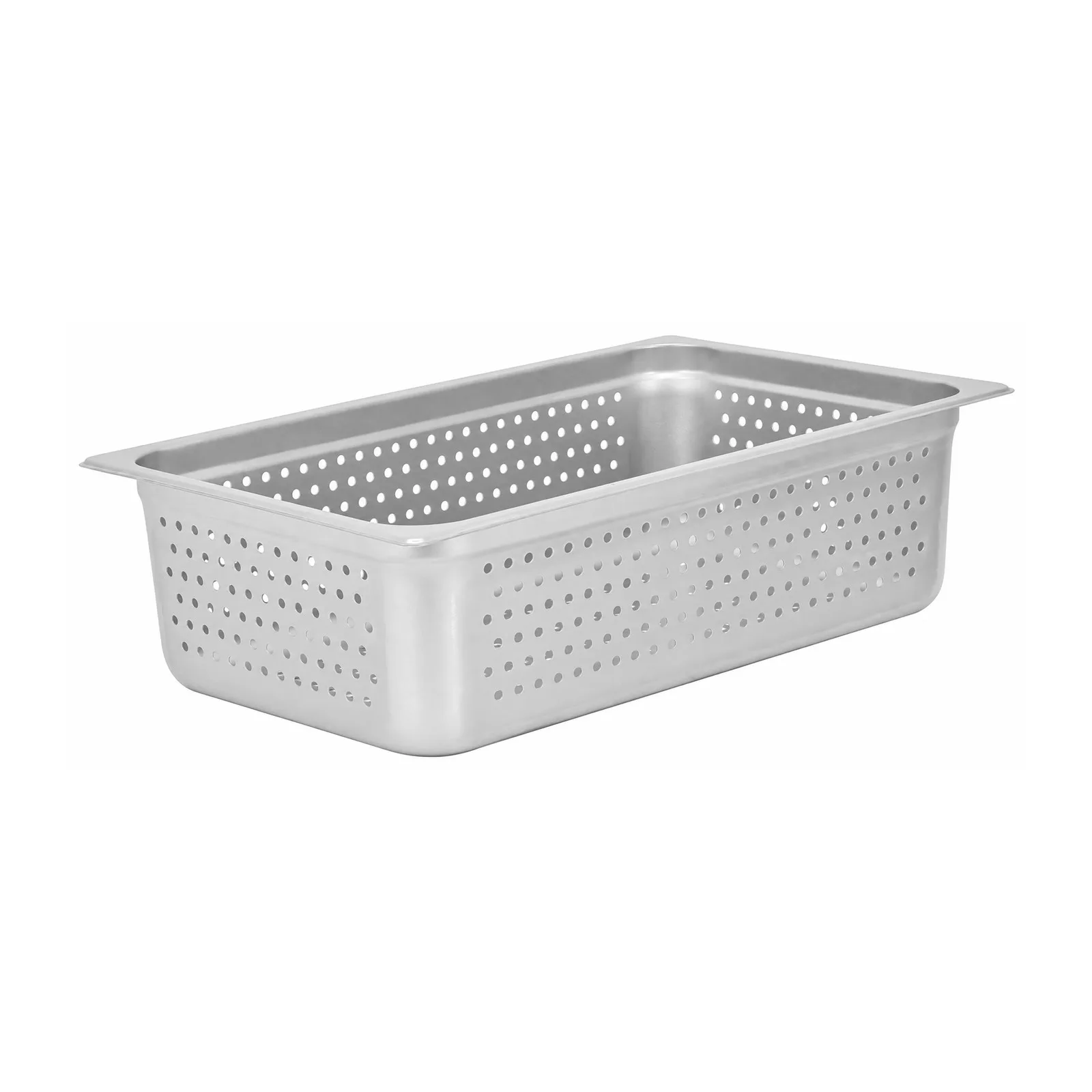 GN 1/1 Full-Size, 25-gauge Stainless Steel Perforated Steam Table Pan – 6″ Deep
