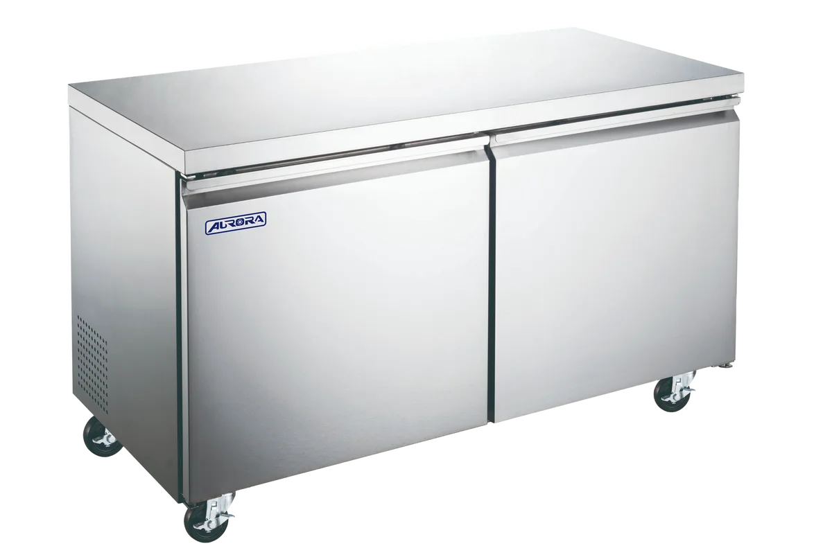 Aurora 47″ Two (2) Undercounter Refrigerator, 12 cu.ft. (340 L), Stainless Steel