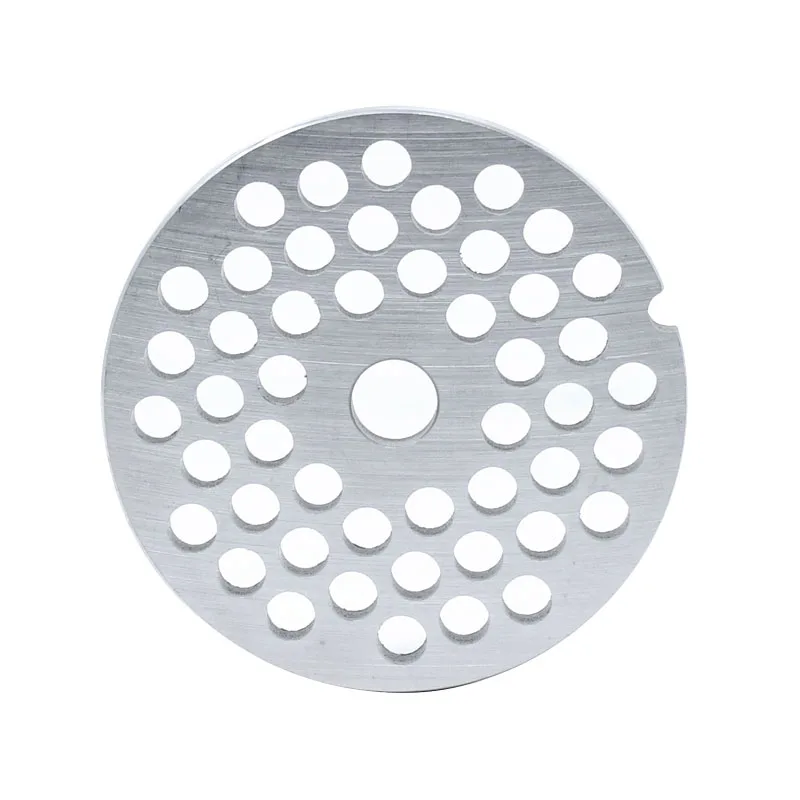 European Style #12 stainless steel plate, hubless, 6 mm (1/4″) – one notch / round