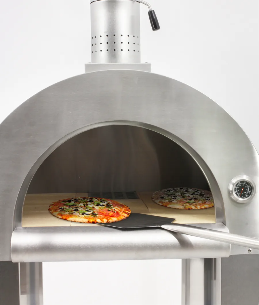 32″ Stainless Steel Wood Fired Pizza Oven