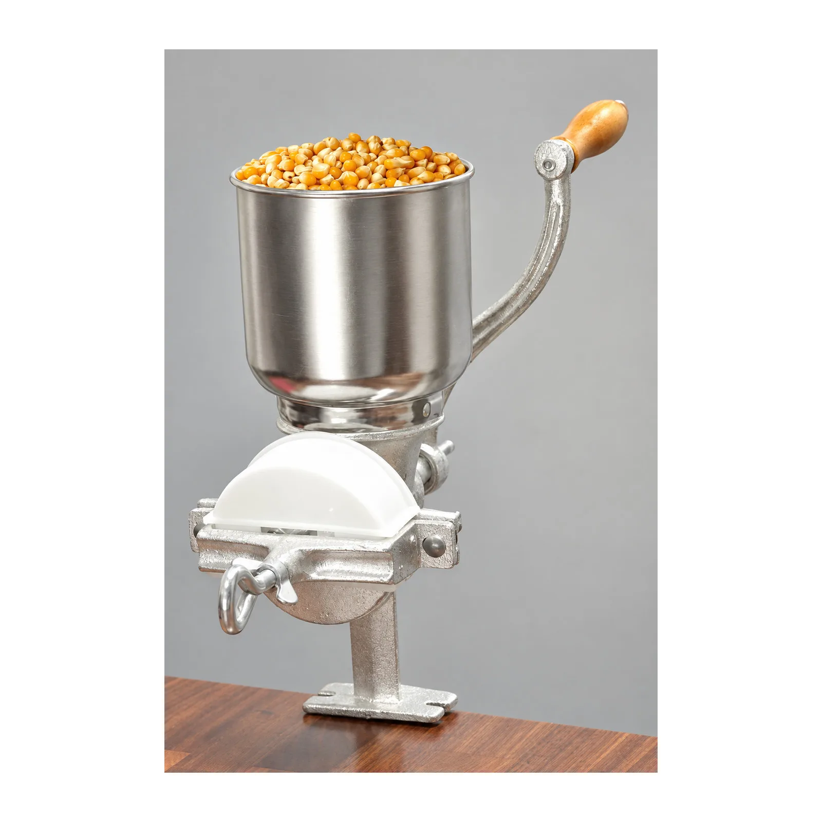 Tin-Plated Manual Corn Mill Grinder