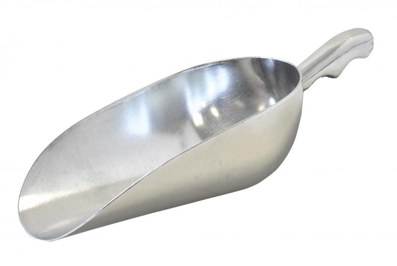 38 oz One-Piece Aluminum Scoop with Round Bottom