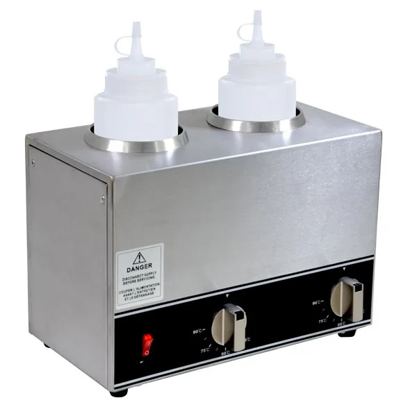 2 x 32 oz Double Bottle Sauce Warmer