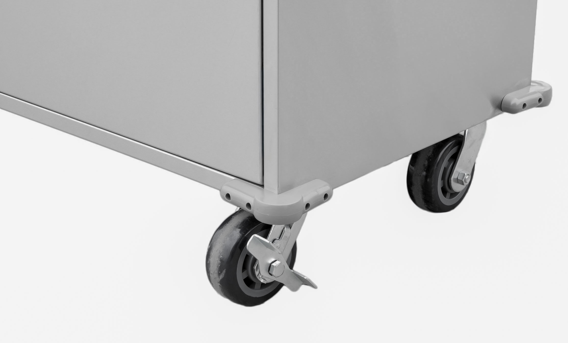 61″ Portable Bar with Hinge Doors, Ice Bin, Shut-off Valve and Speed Rails