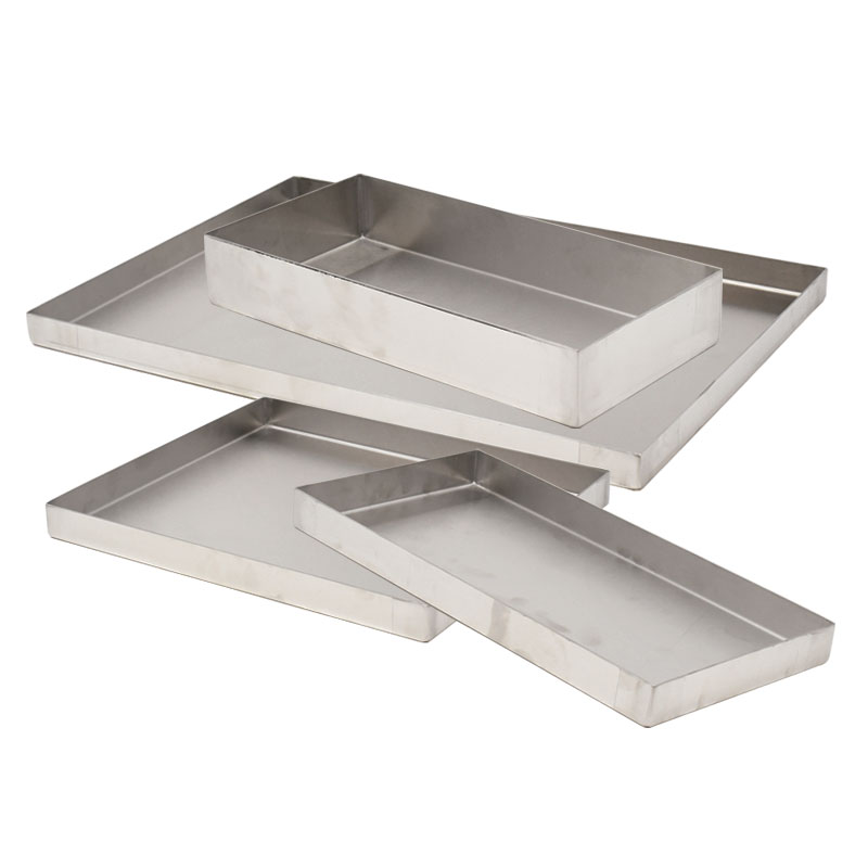 6″ x 24″ x 1″ STAINLESS STEEL PAN