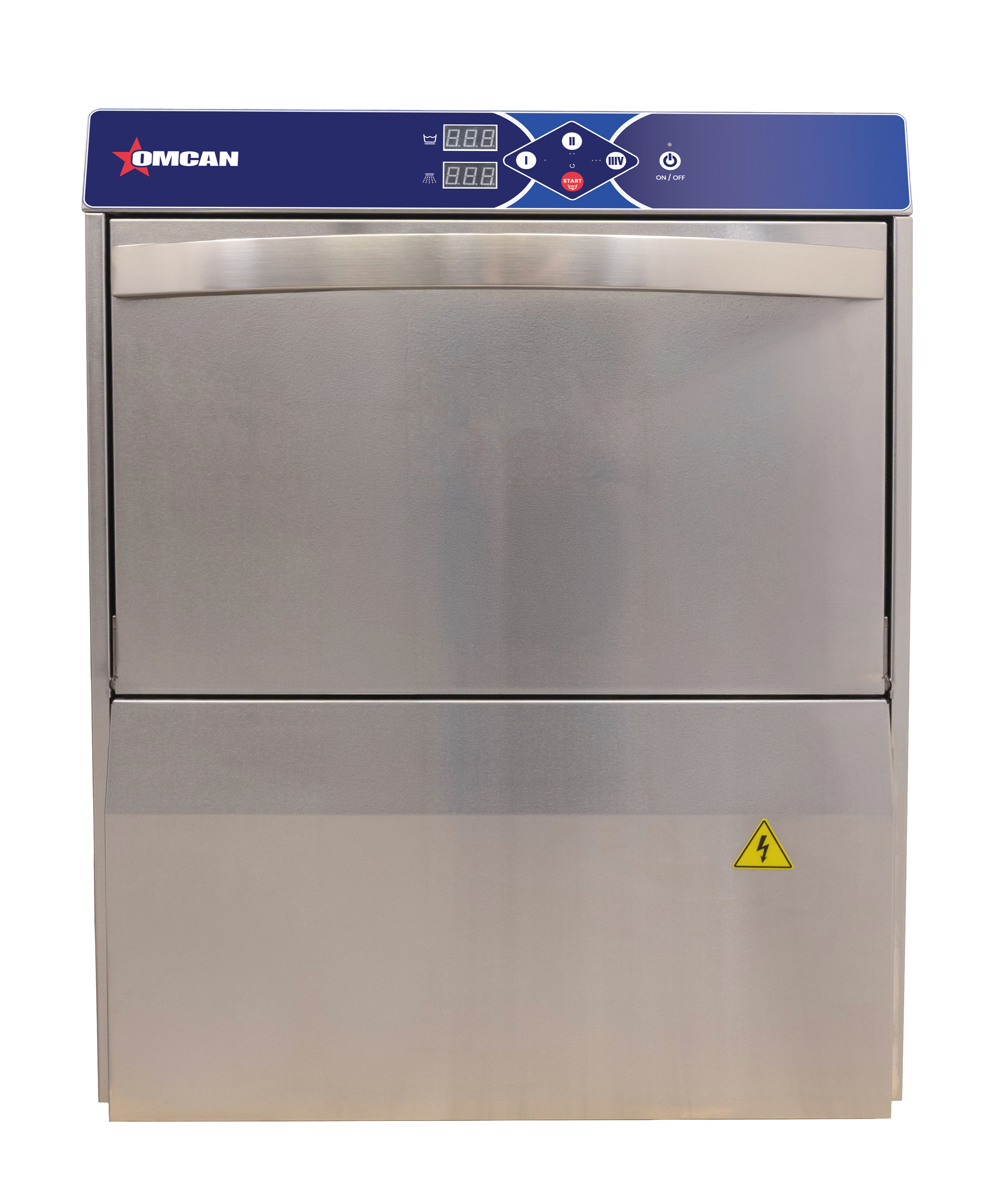 Omcan Essential Series Undercounter High Temperature Dishwasher with Digital Control