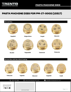 Pasta Die Guide