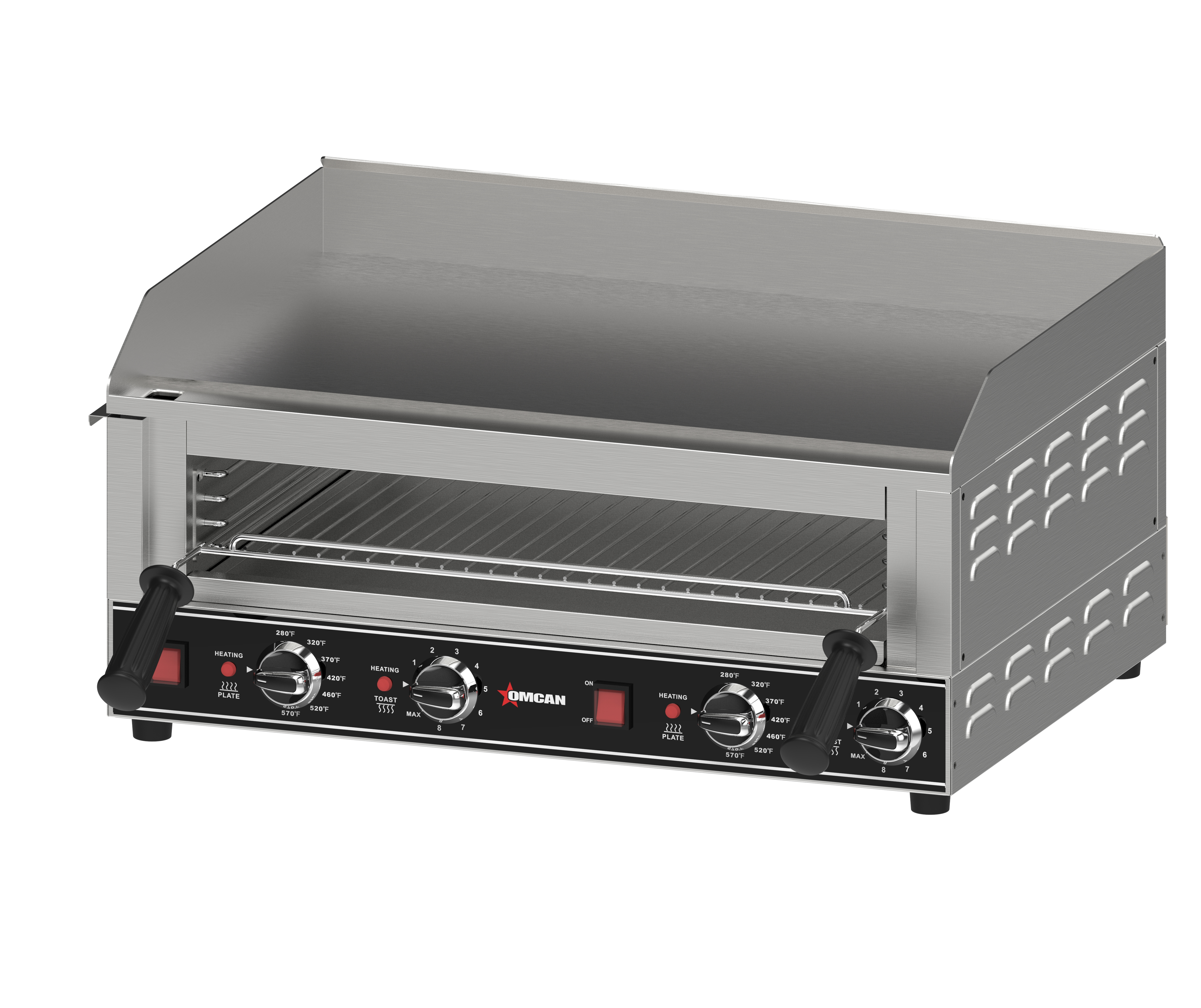 Elite Series Combination Griddle with Toaster Chamber