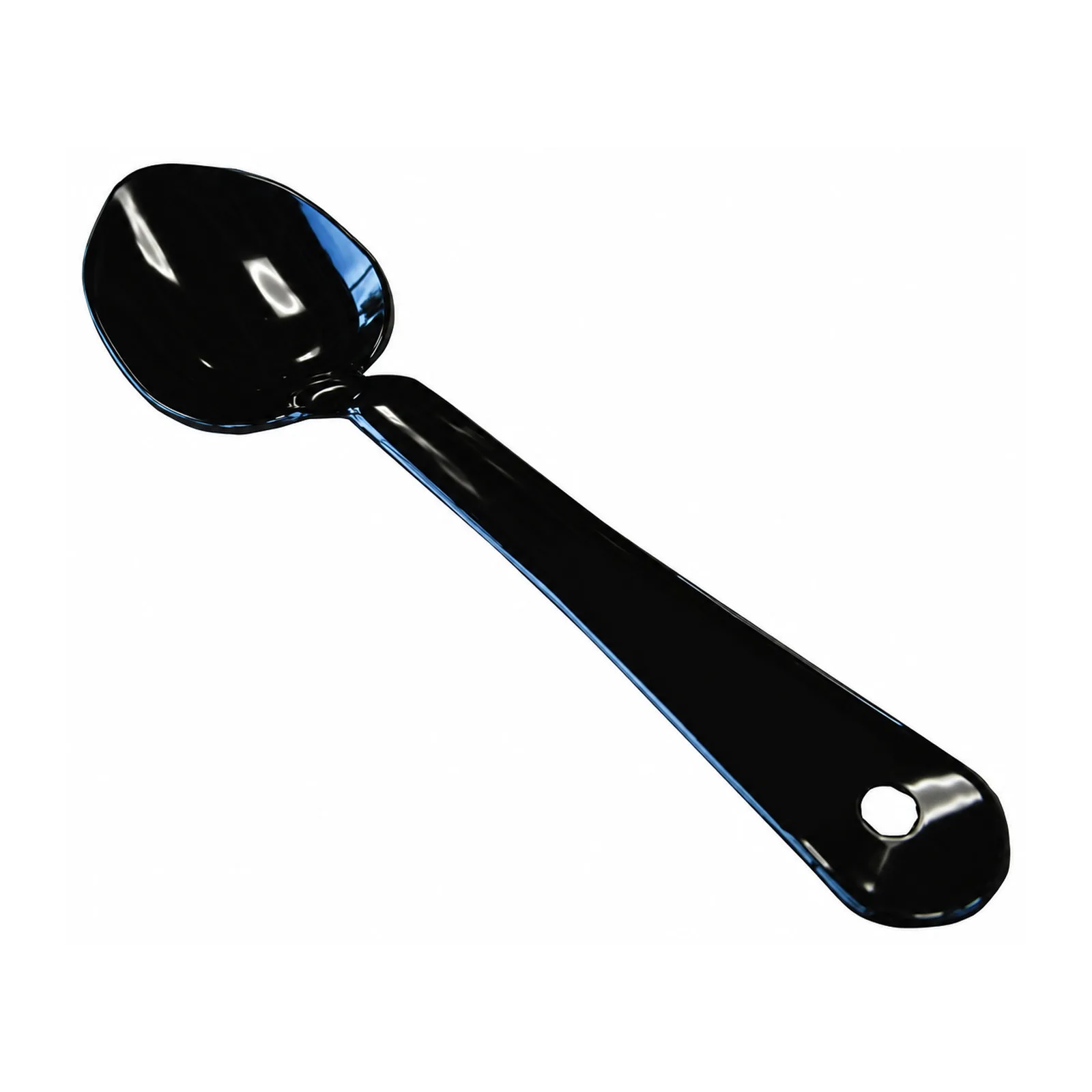 11″ Black Solid Spoon