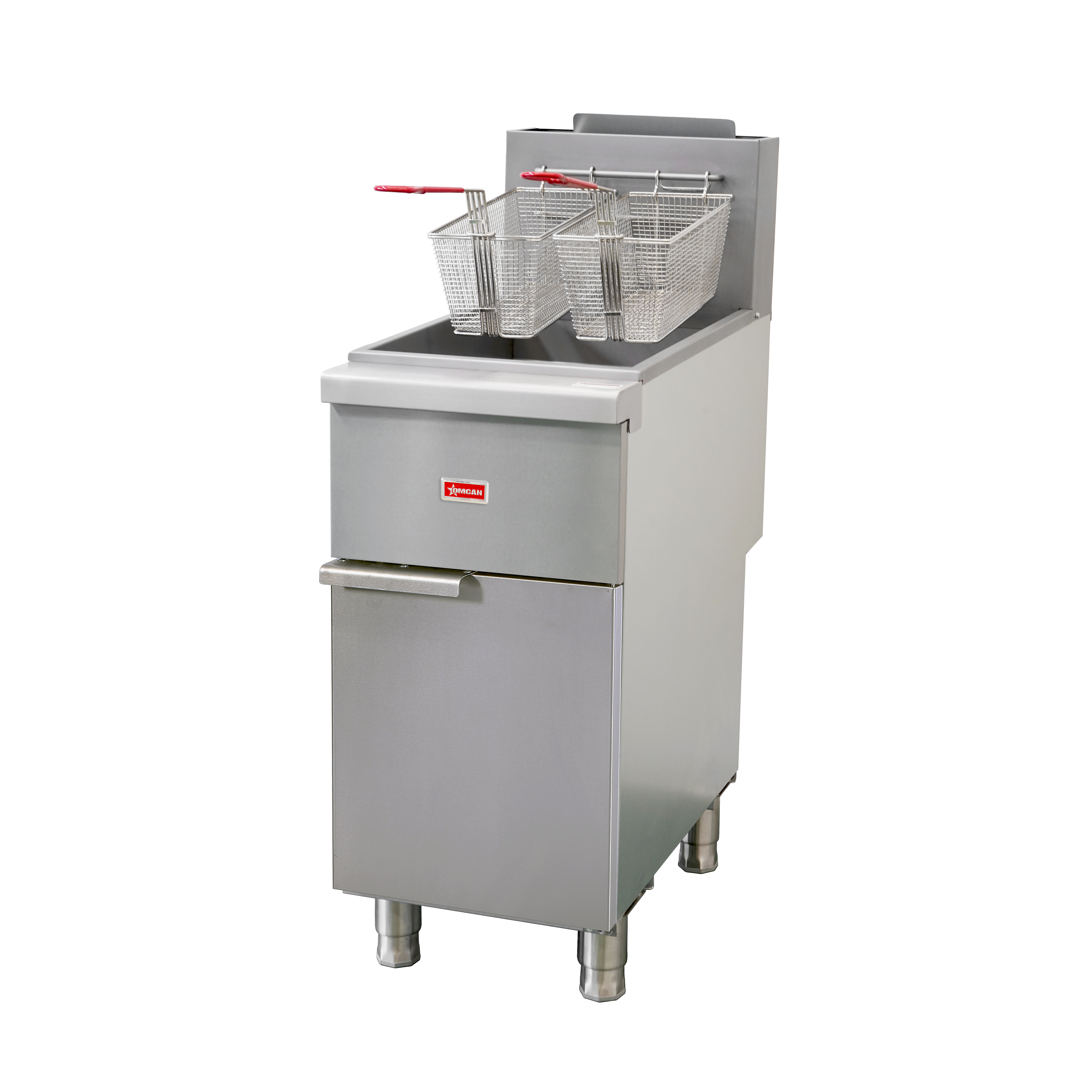 75 - 80 lb. Propane Gas Floor Fryer – 150,000 BTU