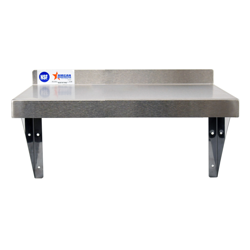 12″ x 48″ Stainless Steel Wall Shelf