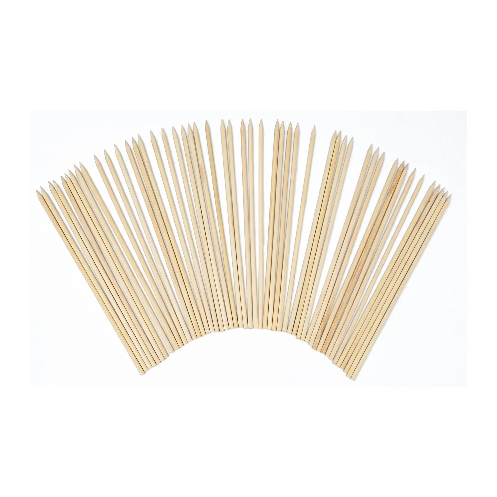 12″ Bamboo Skewers – 3 mm Thickness – 100 pcs Per Bag