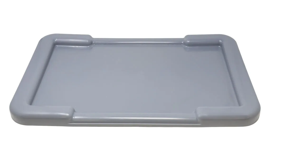 Gray Lid for 25″ x 16″ Meat Lug Tote Boxes