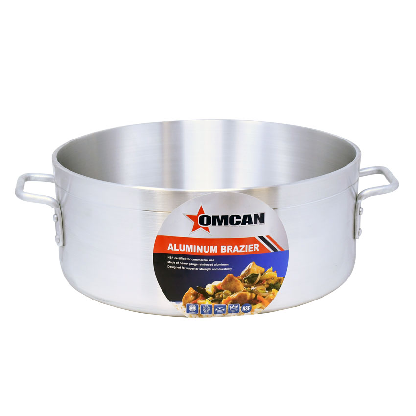 20 QT Aluminum Brazier Pan