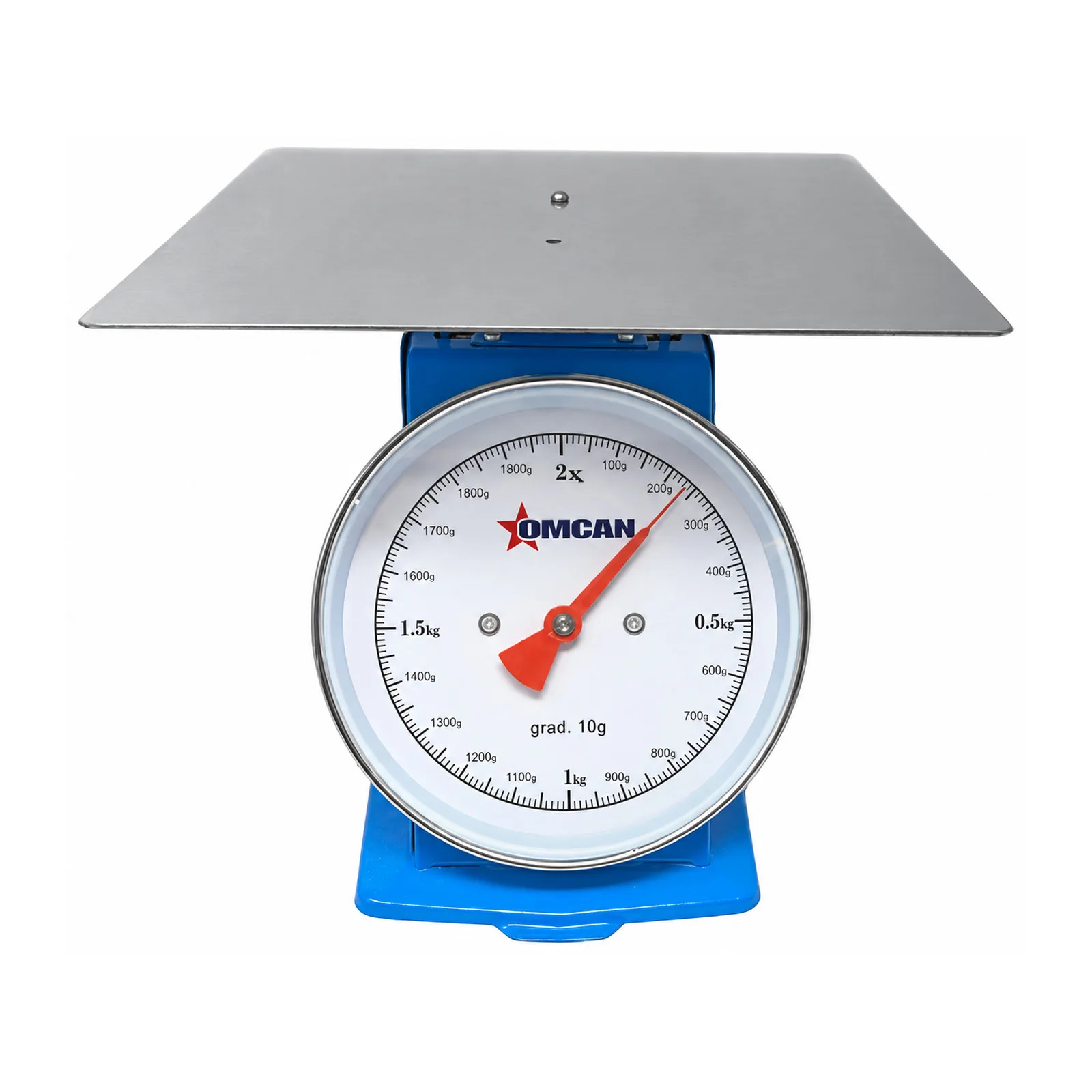 2 kg capacity Dial Spring Scale with Stainless Steel Plate