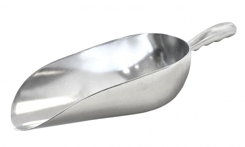 85 oz One-Piece Aluminum Scoop with Round Bottom