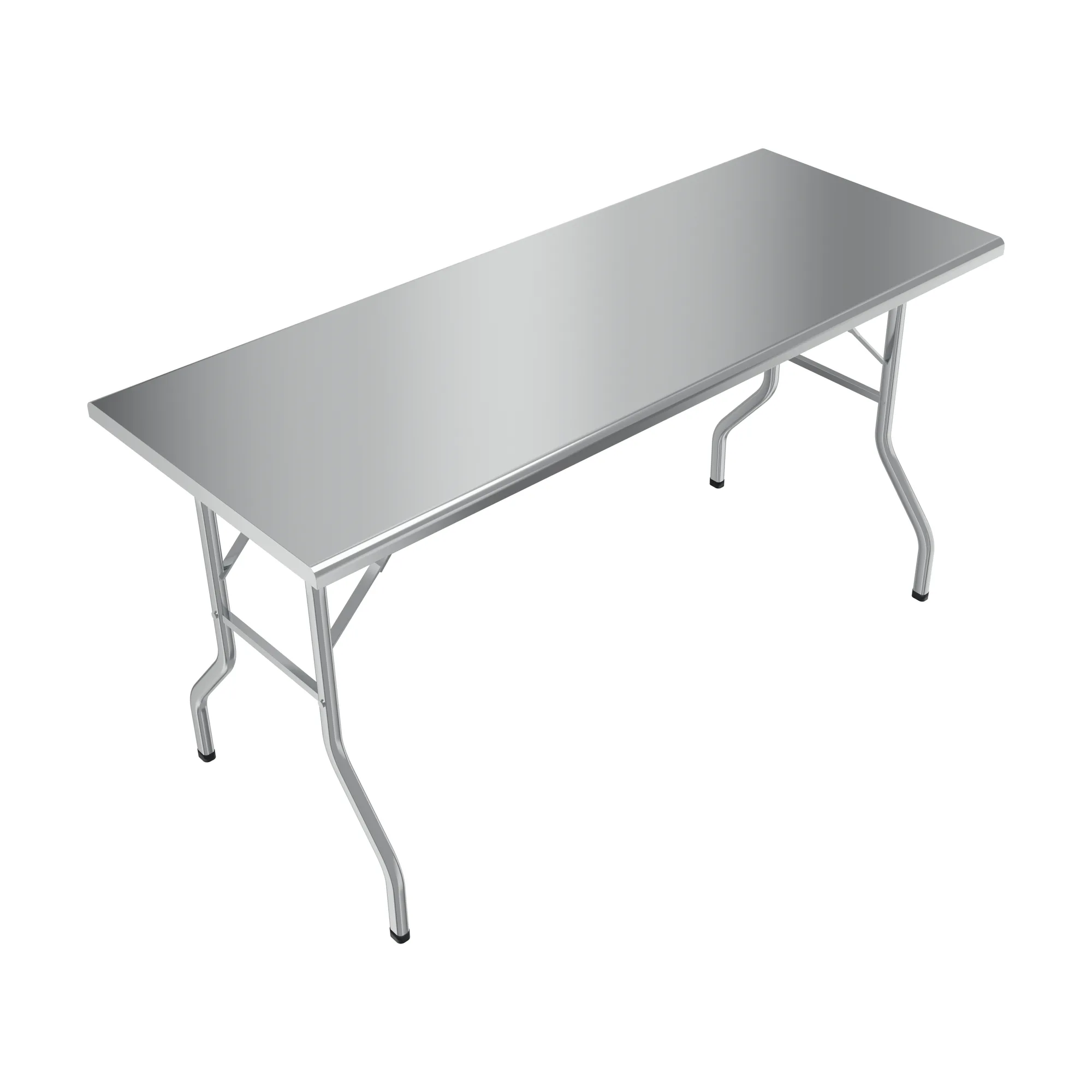 24″ x 60″ Stainless Steel Folding Table