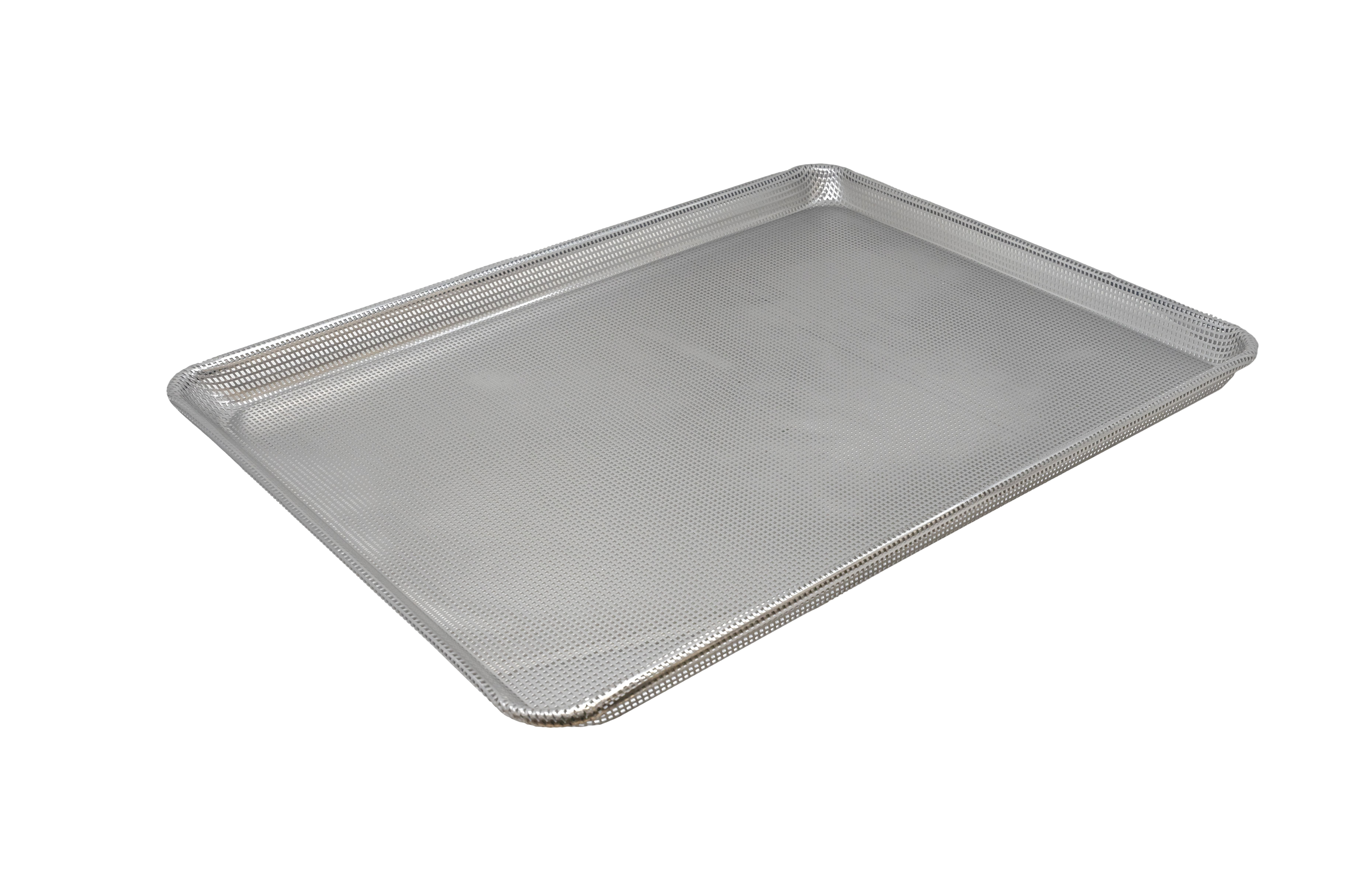 18" x 26" 16-Gauge (1.2 mm) Fully Perforated Aluminum Bun Pan